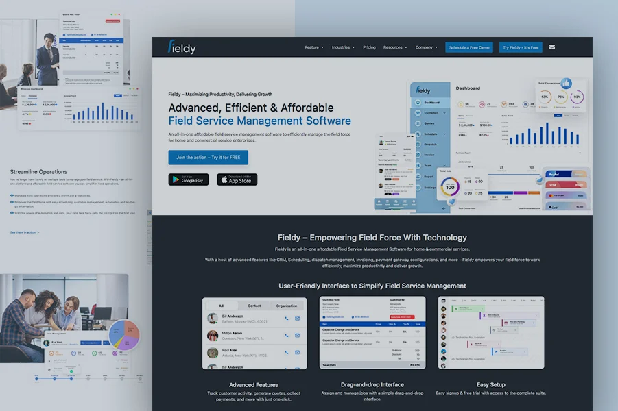 Fieldy SaaS Application Development Company