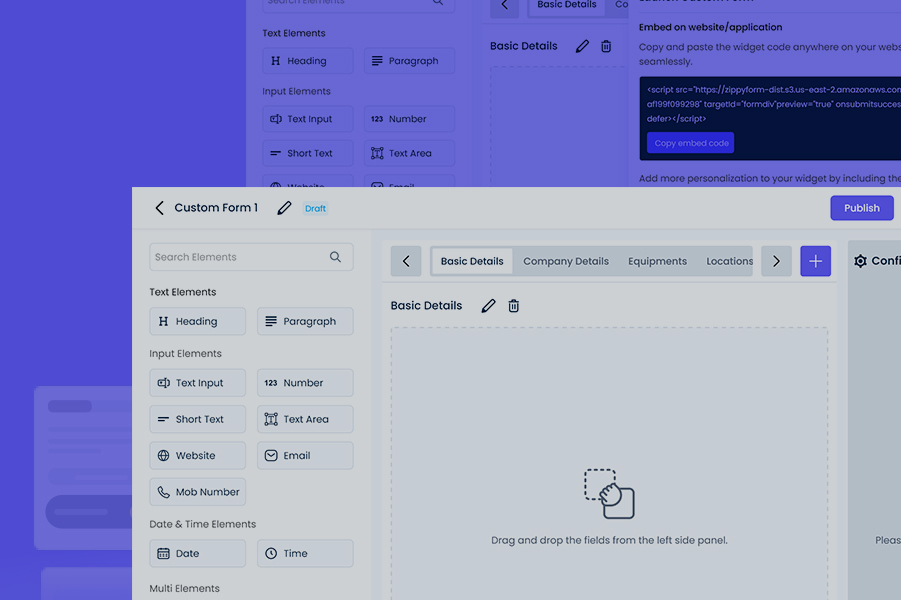 Zippy Forms Free No-Code Form Builder SaaS Software 