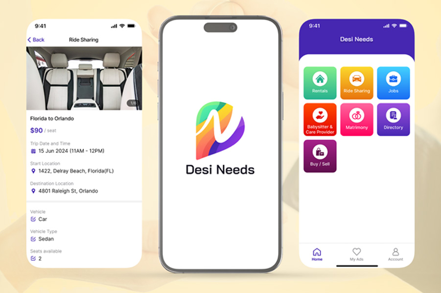 Desi Needs Local Marketplace - Web and Mobile Application 