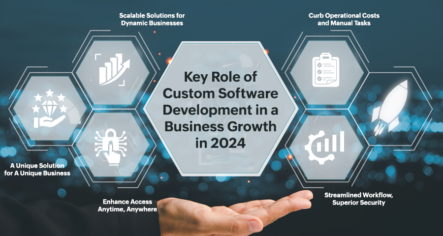  Key Role of Custom Software Development in a Business Growth in 2024